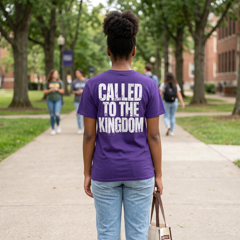Purple Oversized Kingdom Citizens T-Shirt