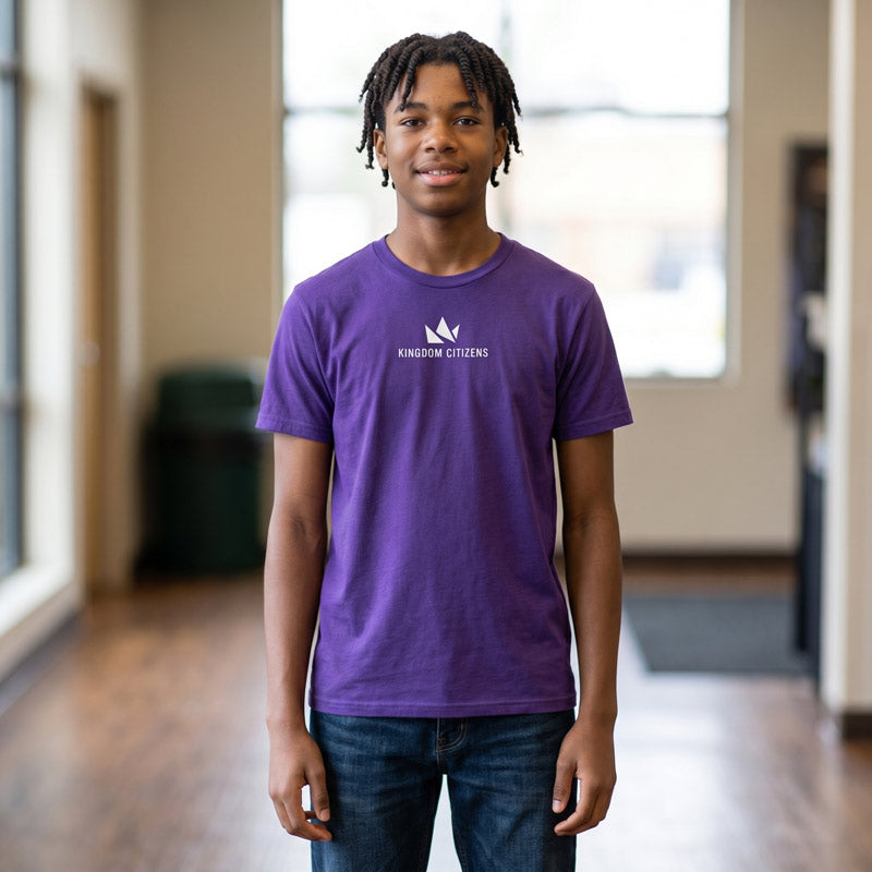 Purple Oversized Kingdom Citizens T-Shirt